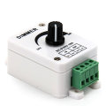 Heißer verkauf DC9-24V 16A PWM Drehknopf Dimmer Controller für Einfarbige Led-streifen, Led-leuchten